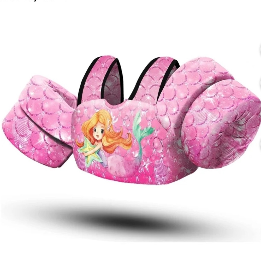 Chriffer  Swim Vest Life Jacket 33-55 Pounds, Toddler Floaties for 3-7 Years Old